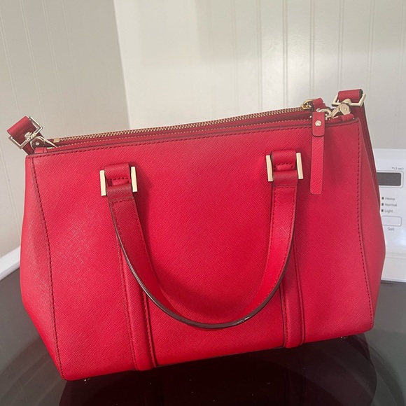 Kate Spade red handbag - Picture 2 of 6